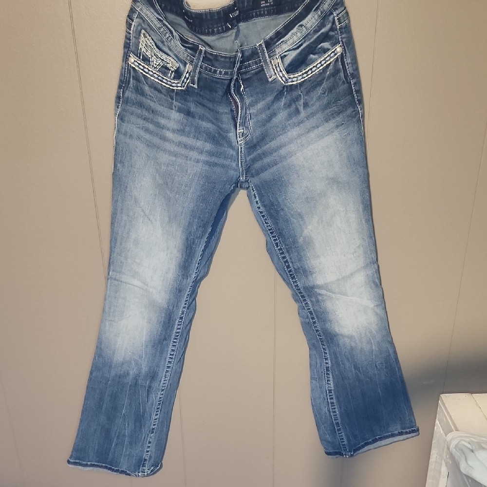 Vigoss Women's Light Blue Boot Cut Jeans